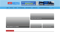 Desktop Screenshot of interameryka.com